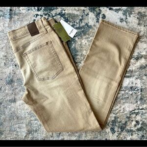 Goodfellow & Co Men's Slim Straight Jeans in Tan